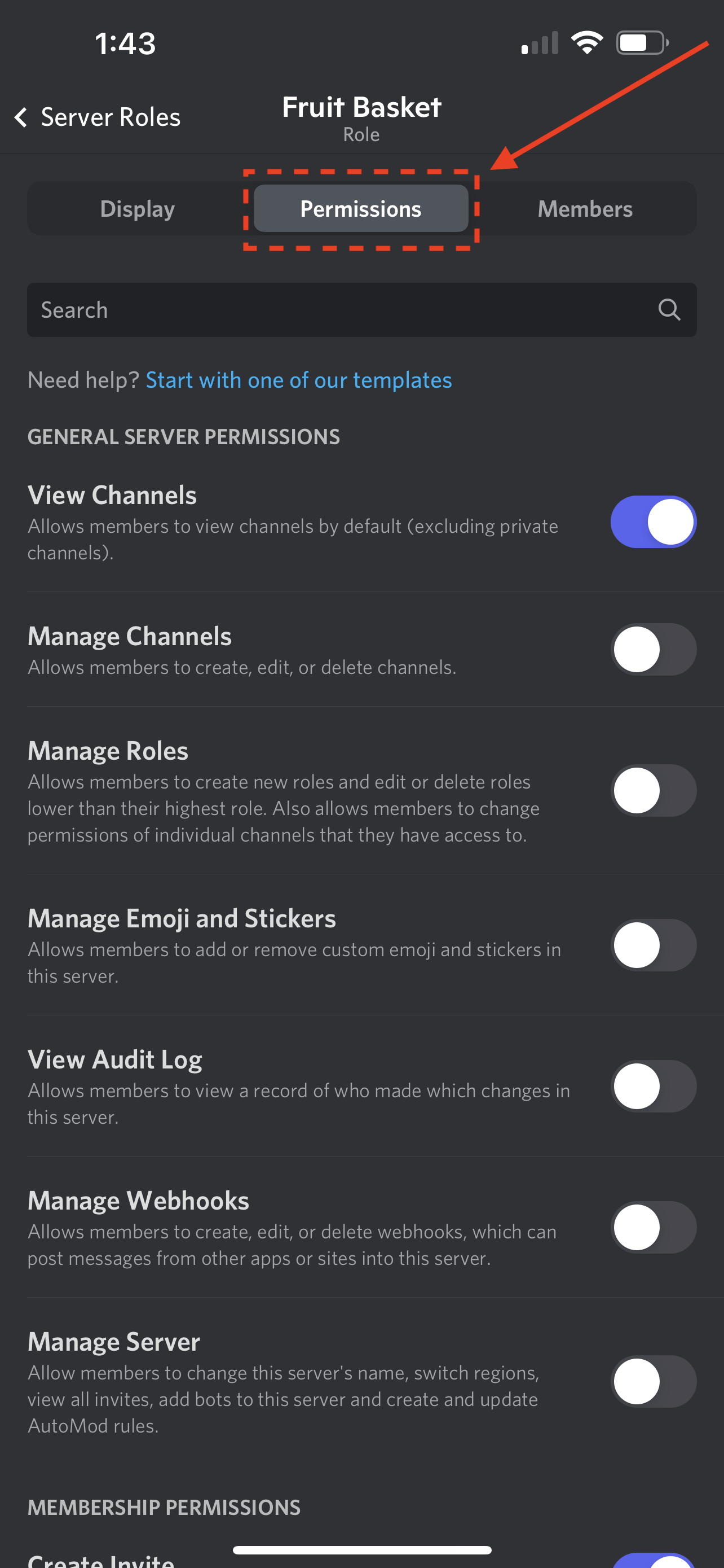 Как очистить сервер – Discord