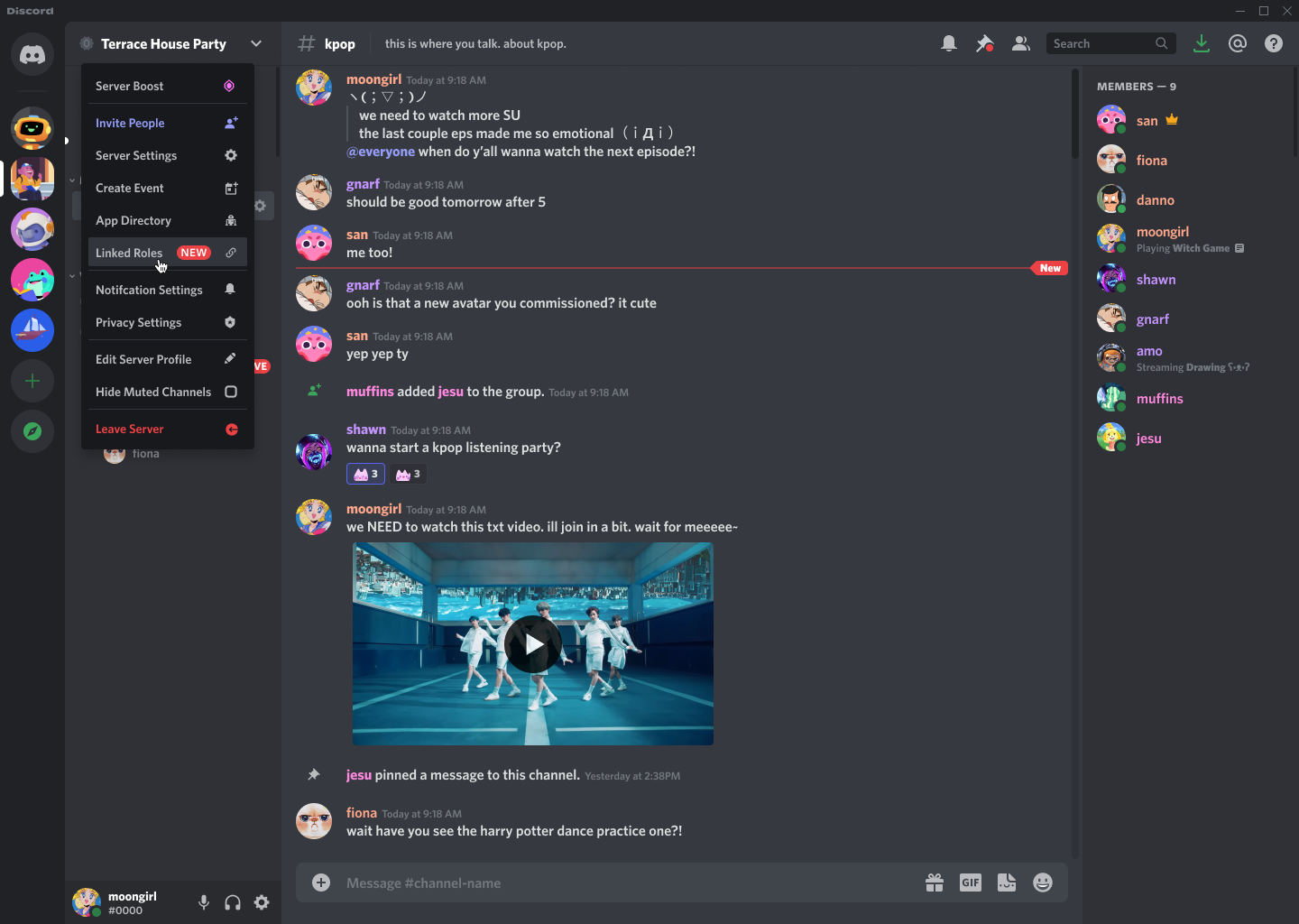 Conexões e Cargos Conectados: Admins – Discord