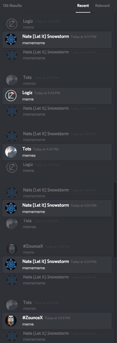 search for specific file type discord