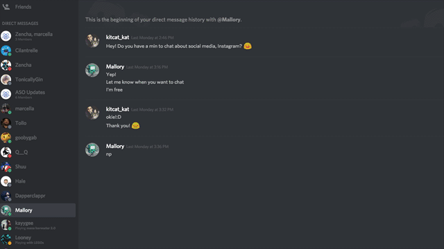 Quick Switcher Discord