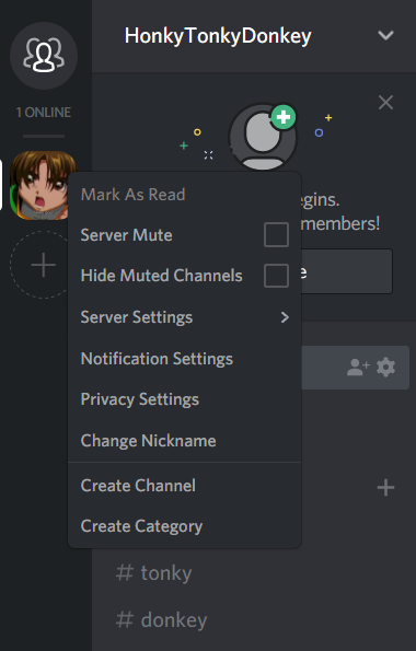 Como criar categoria no seu servidor de discord 