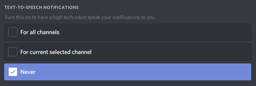 Text-to-Speech – Discord