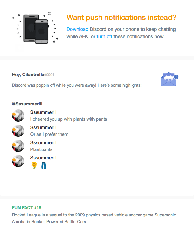 discord how to turn off email notifications