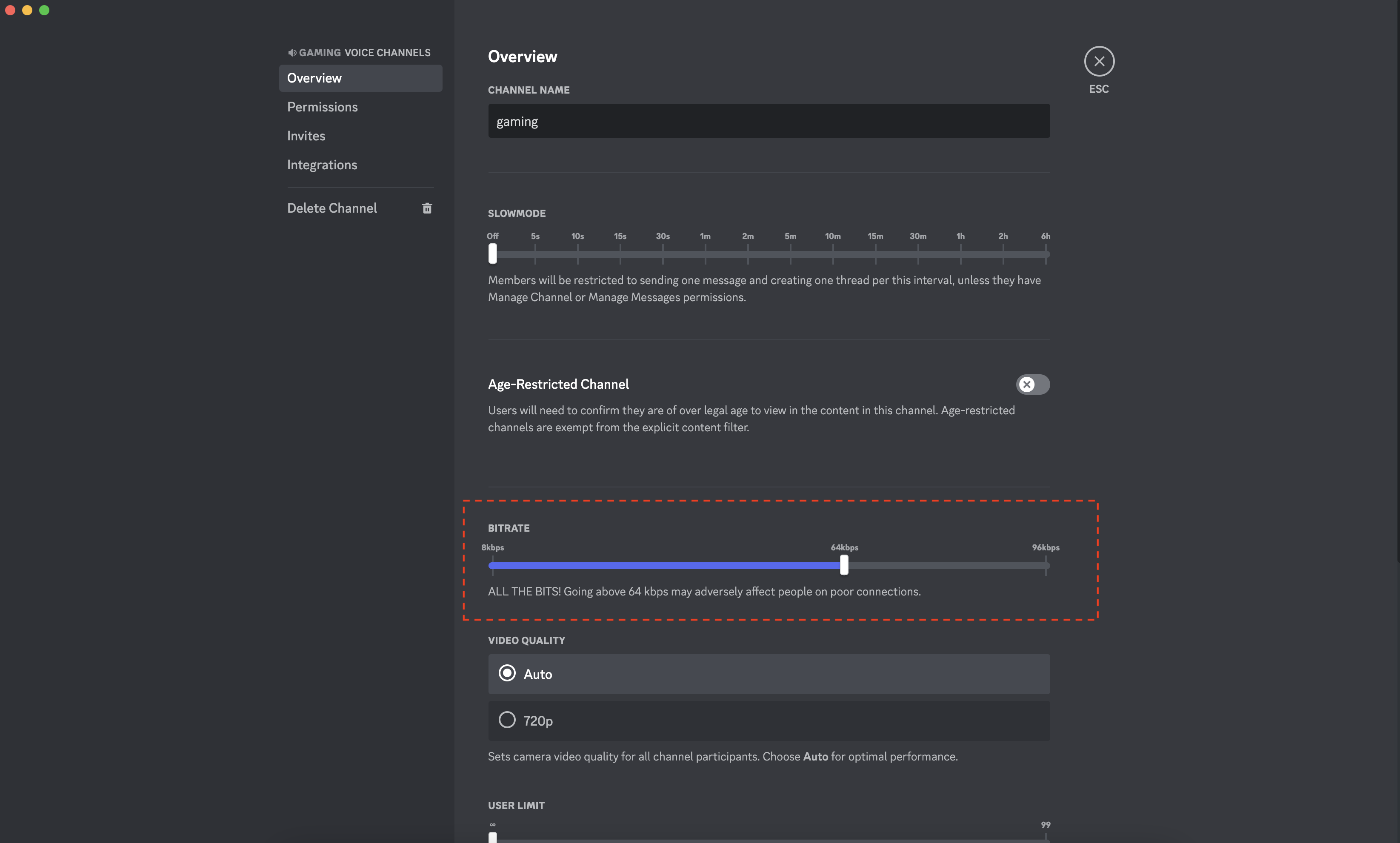 Audio Bitrate FAQ – Discord