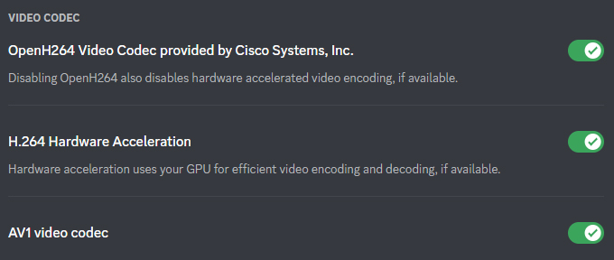 video encoding not working on discord after update : r/discordapp