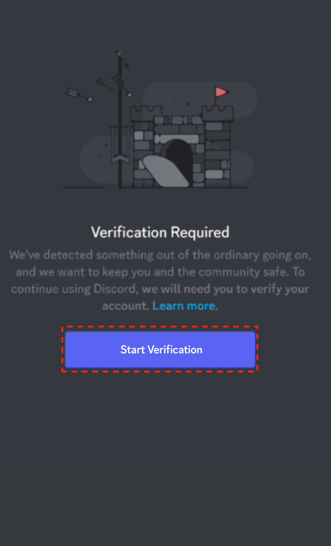 How to verify your  account