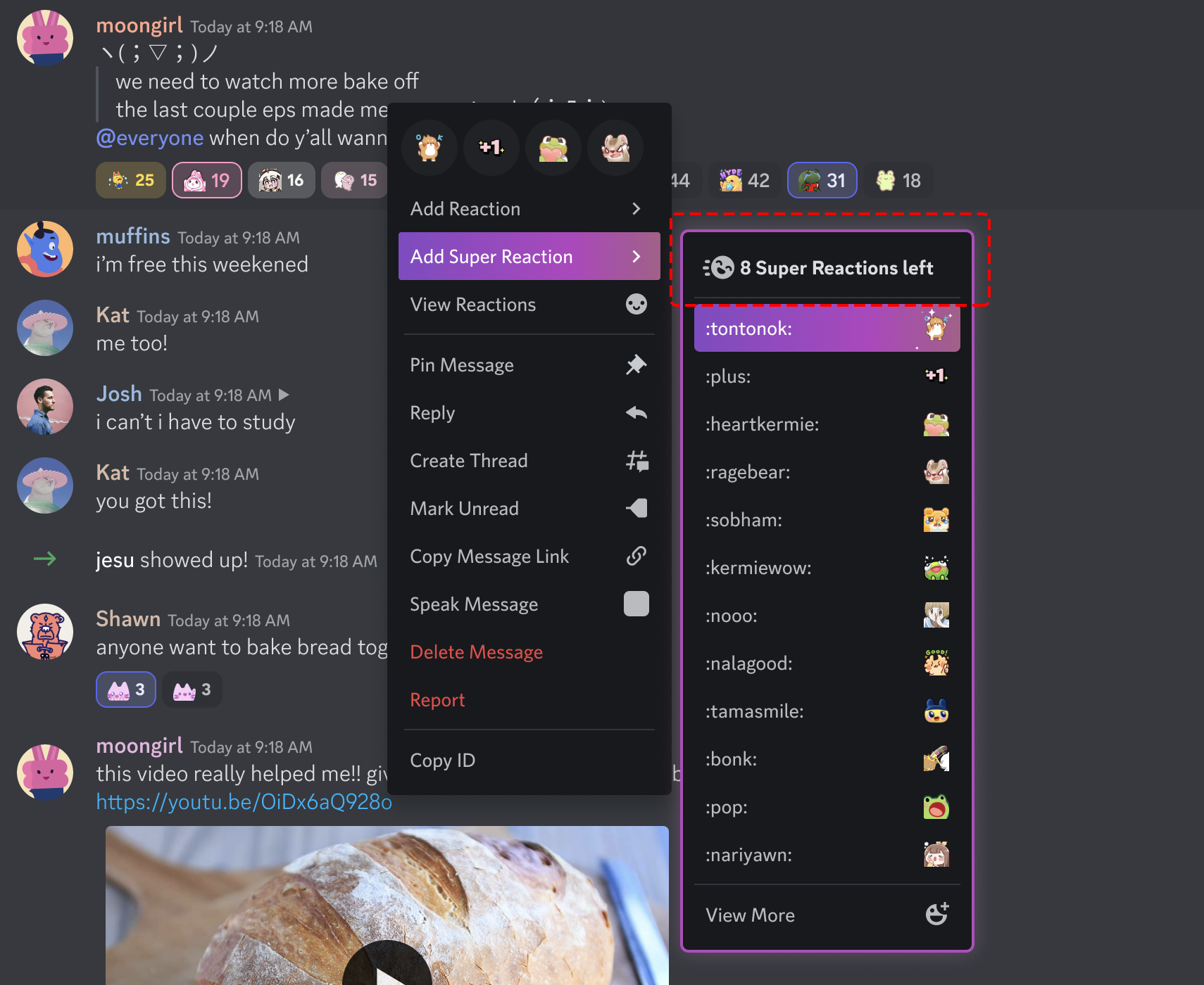 Faq sur les r actions et super r actions discord