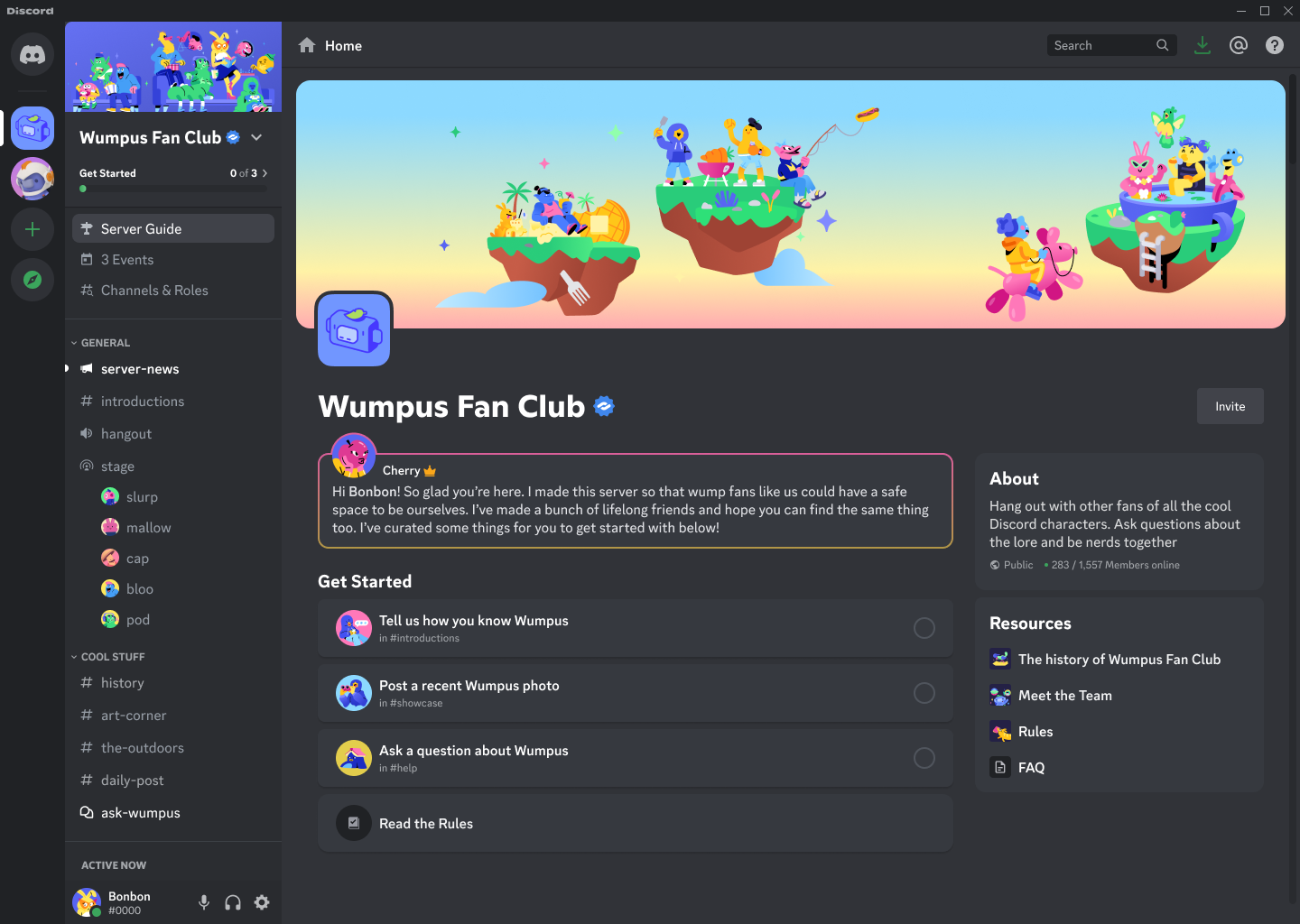 Server Guide Beta Discord