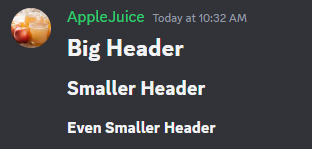 discord formatter