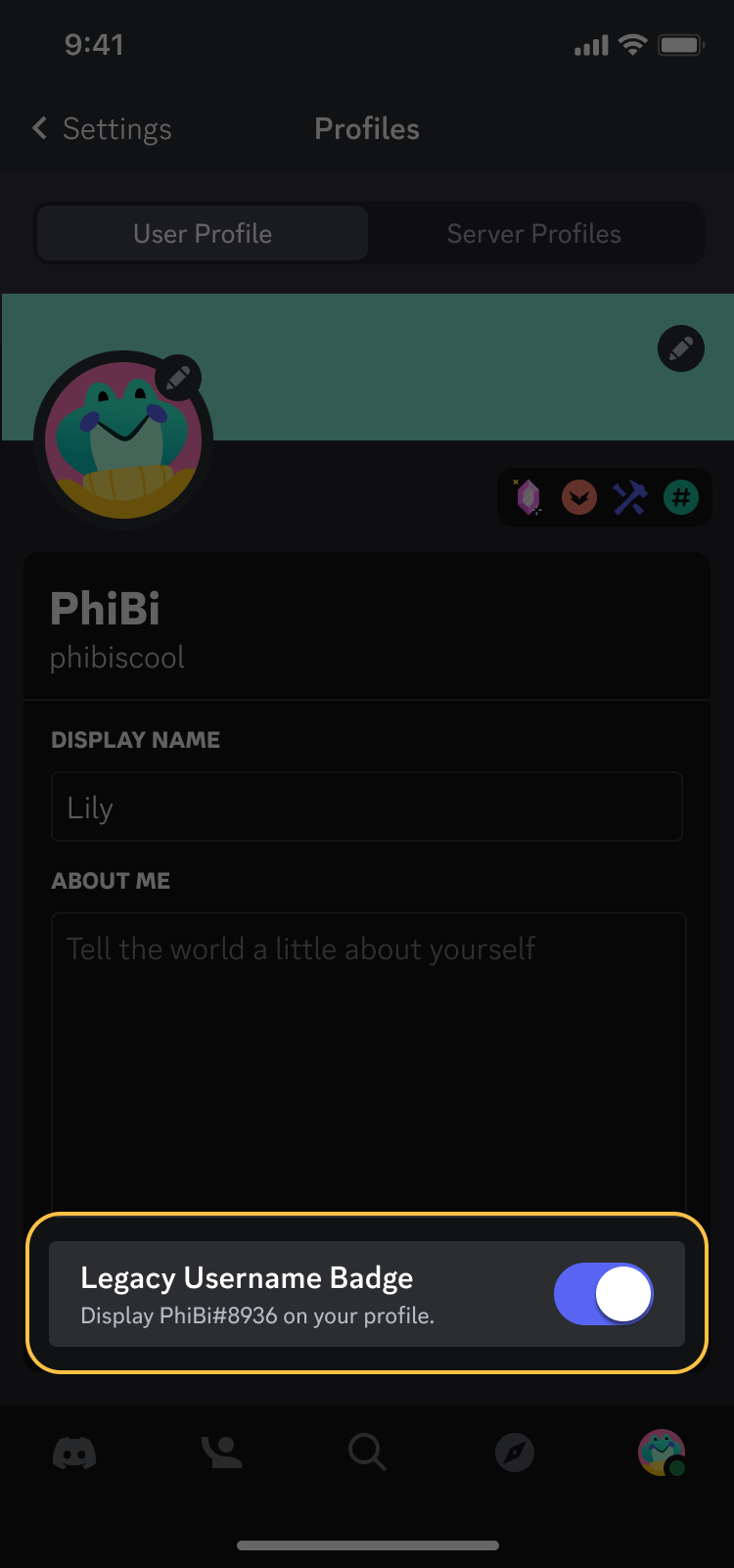 Discord Profile Suggestion – Discord