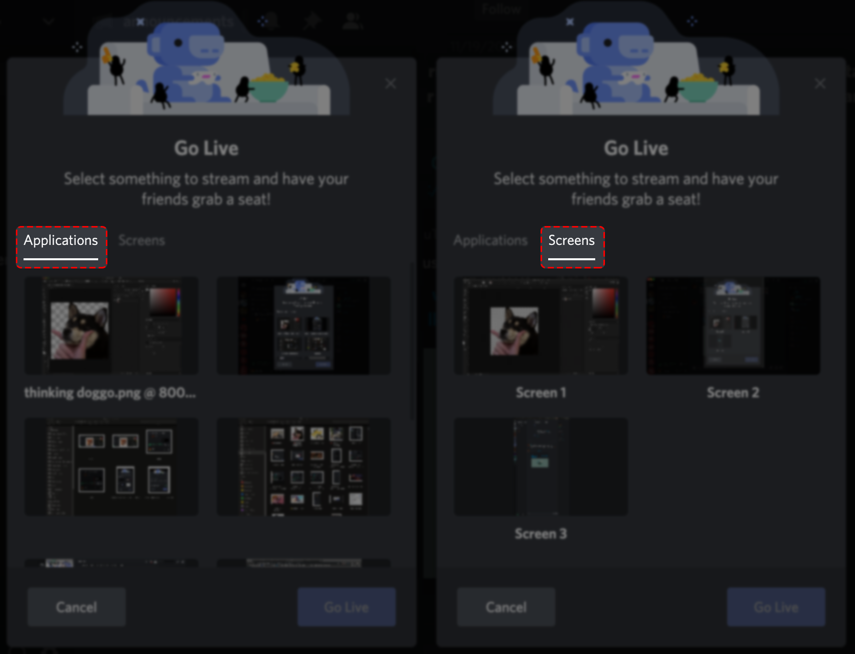 Share Your Screen With Go Live Screen Share Discord