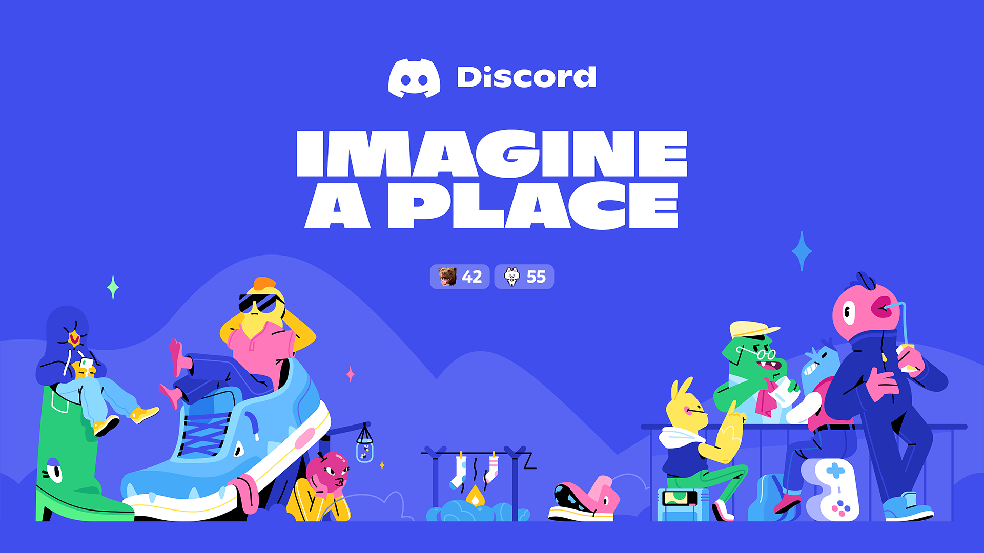 わたし達の6周年記念を祝って 新しく新鮮な外観を Discord