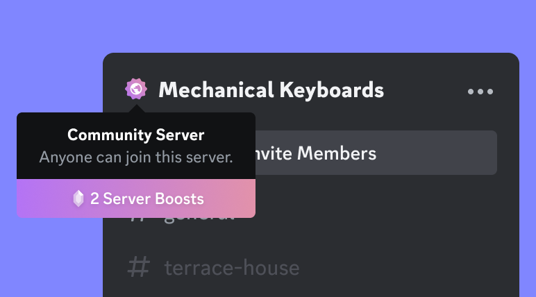 discord - Purpose of the I'm making this server for a club or