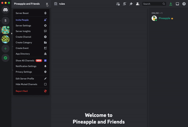 I was invited to a Discord server and they had a DID section. I