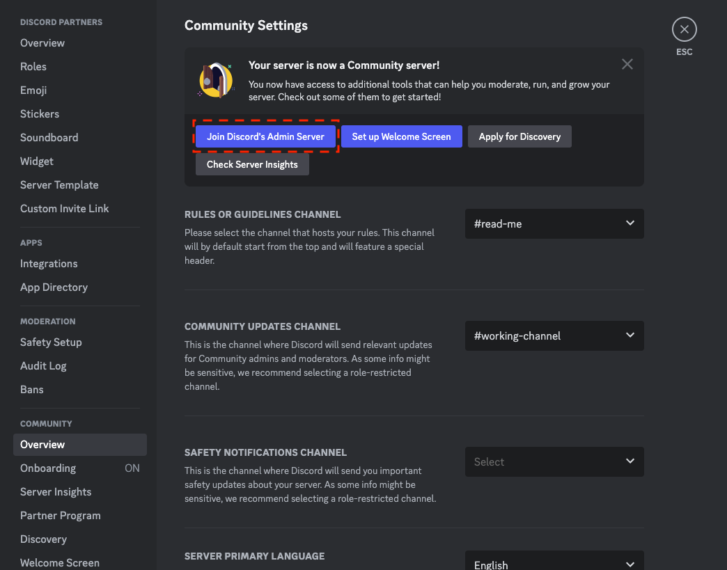 FAQ para Administradores do Discord – Discord