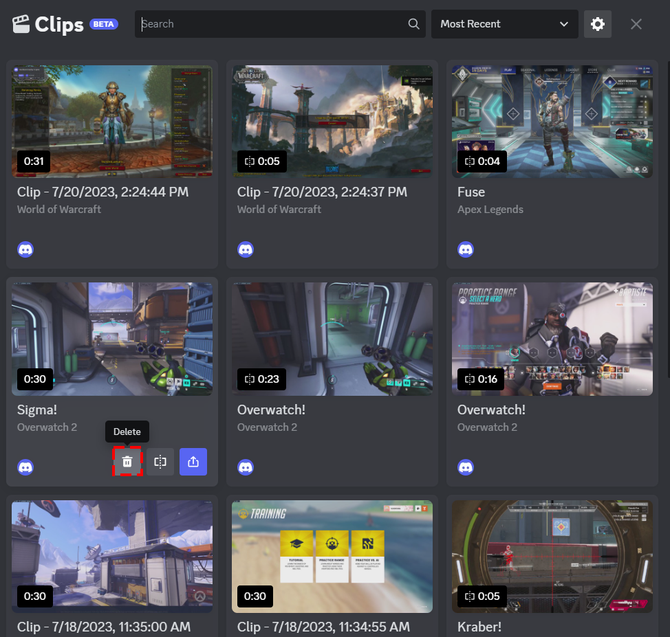 Clips – Discord