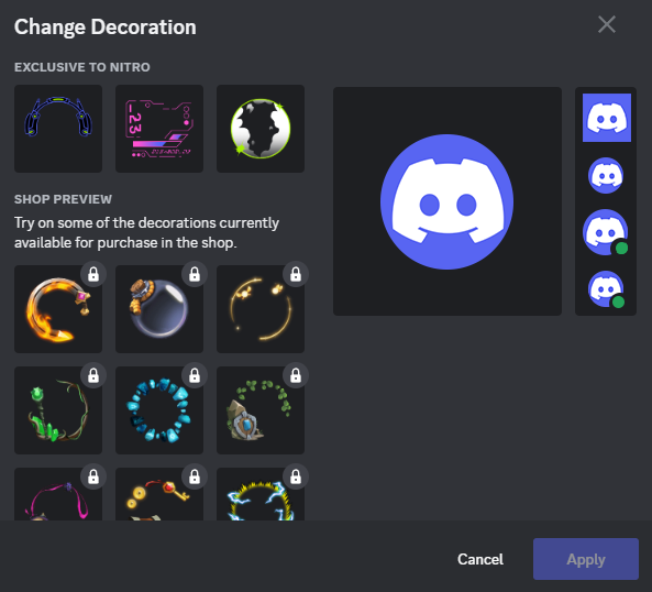 Custom Profiles – Discord