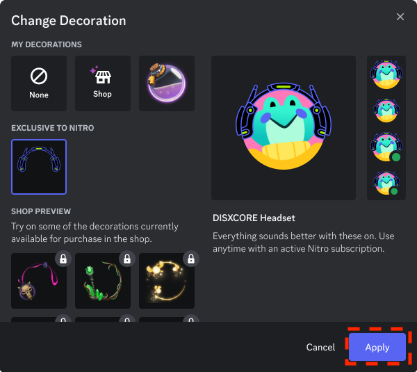 New Profile Decorations on Discord!