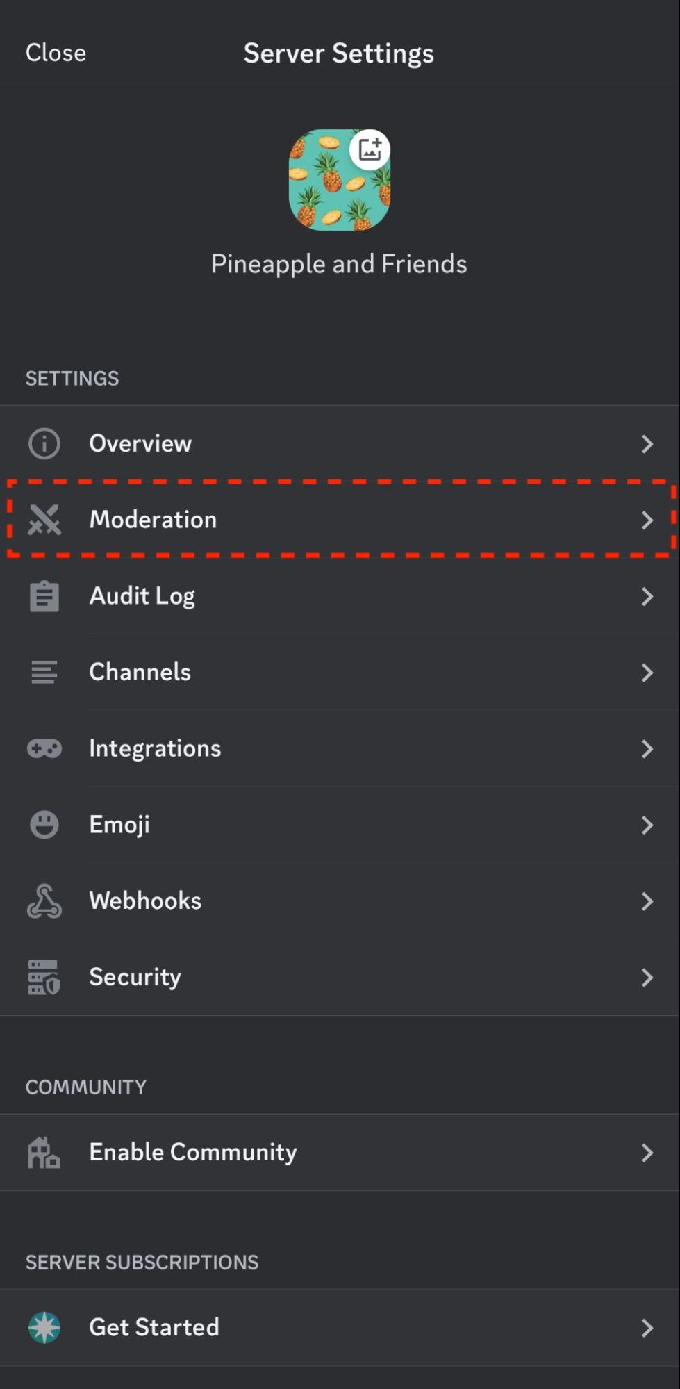 Verification Levels – Discord