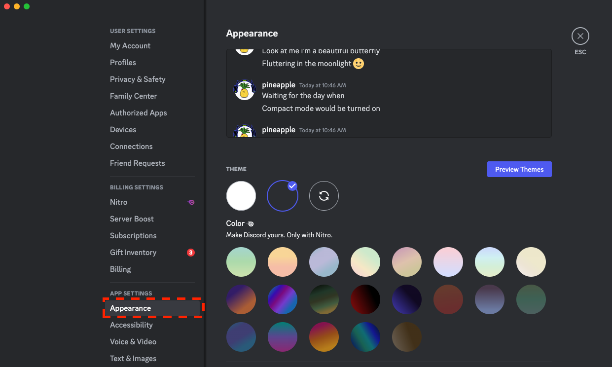 Как мне поменять внешний вид/тему Discord? – Discord