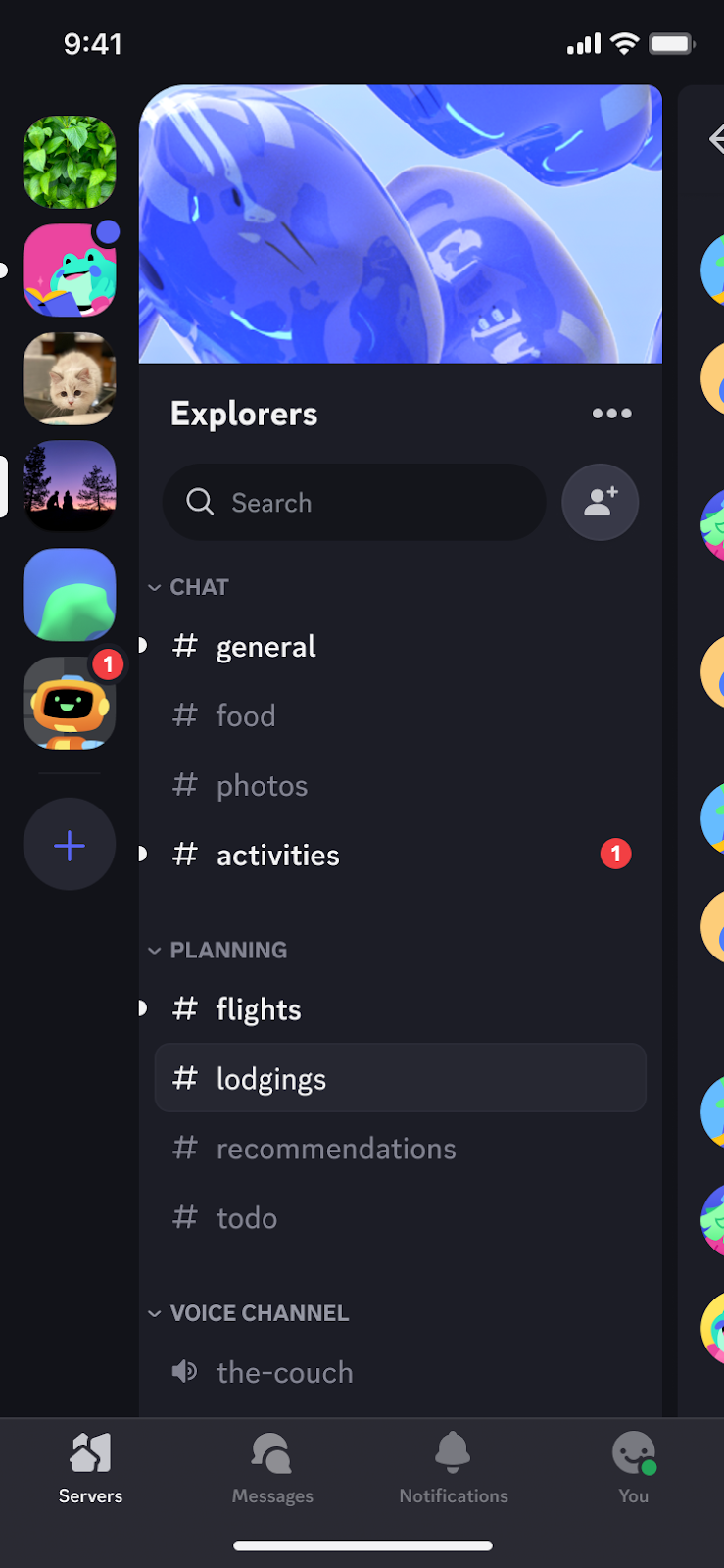 Discord Mobile app redesign has big updates to search and