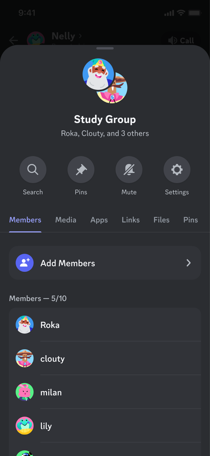 Discord для android