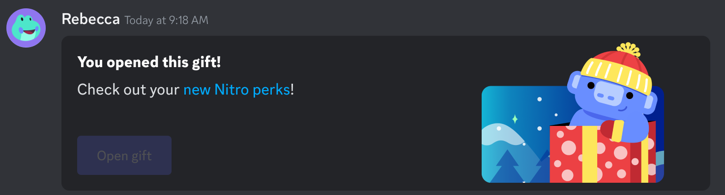 Presentes Nitro – Discord