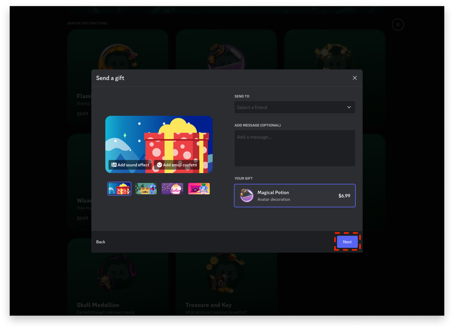 Discord is adding an option to add avatar decorations to your