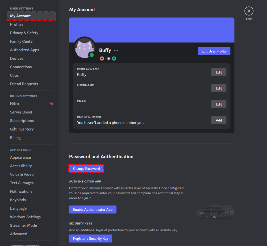 Discord Support