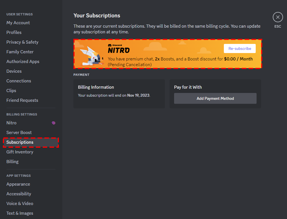 How to cancel your Nitro, Server Boosting, or other Discord