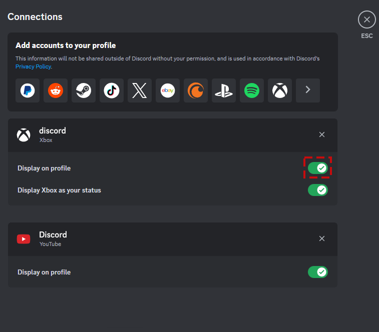 Icon Displaying as Discord on Profiles - Website Bugs - Developer  Forum