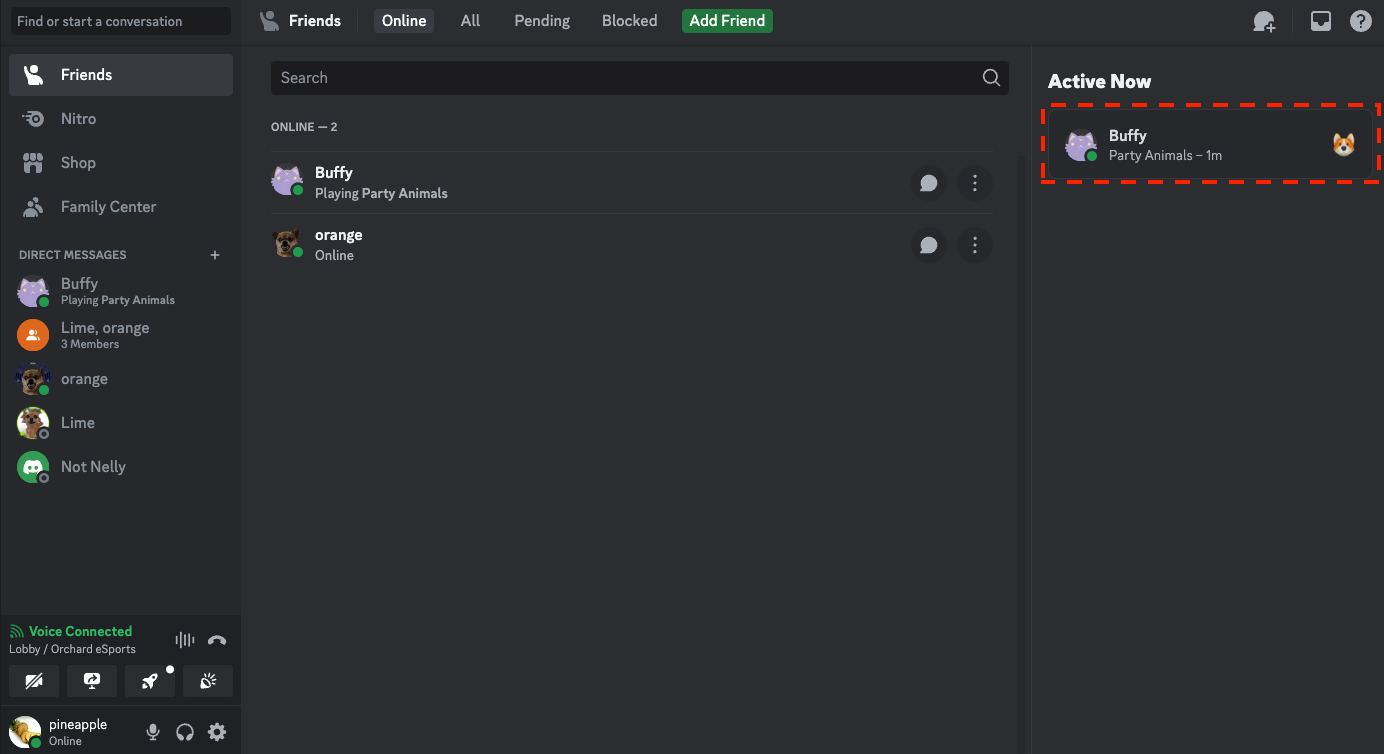 アクティビティステータス（最近のアクティビティ） Discord