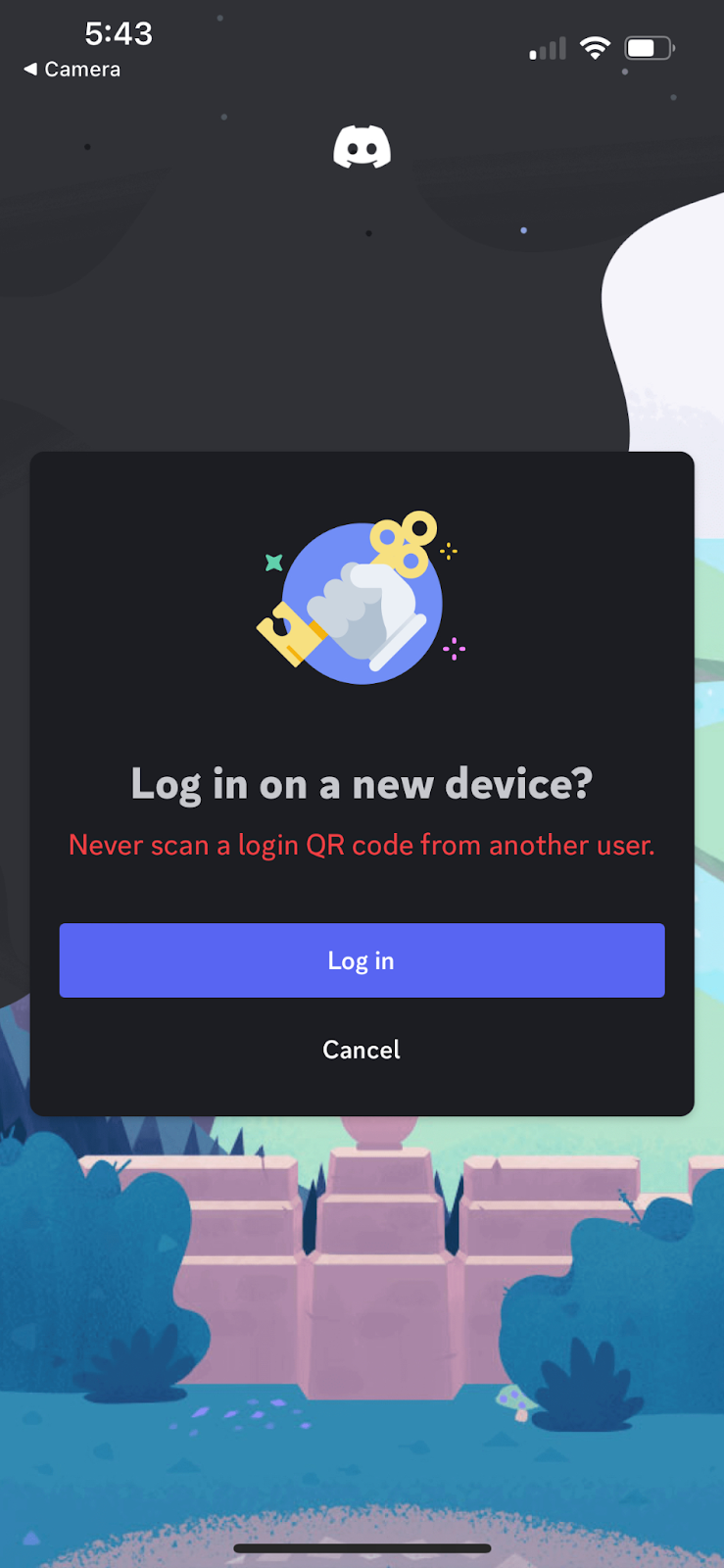 QR Code Login FAQ – Discord