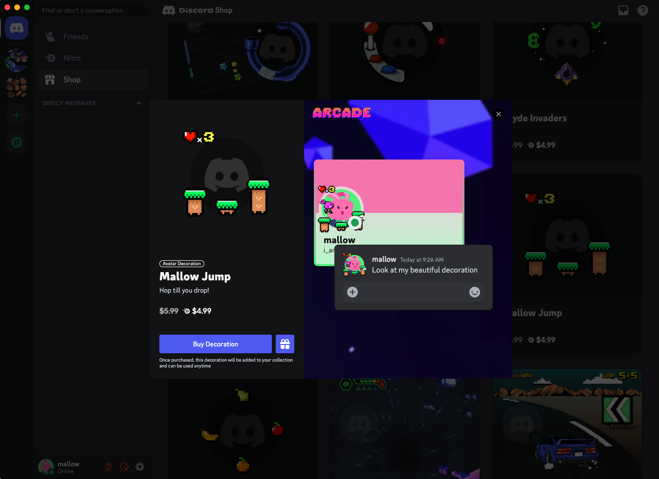 Shop FAQ Discord