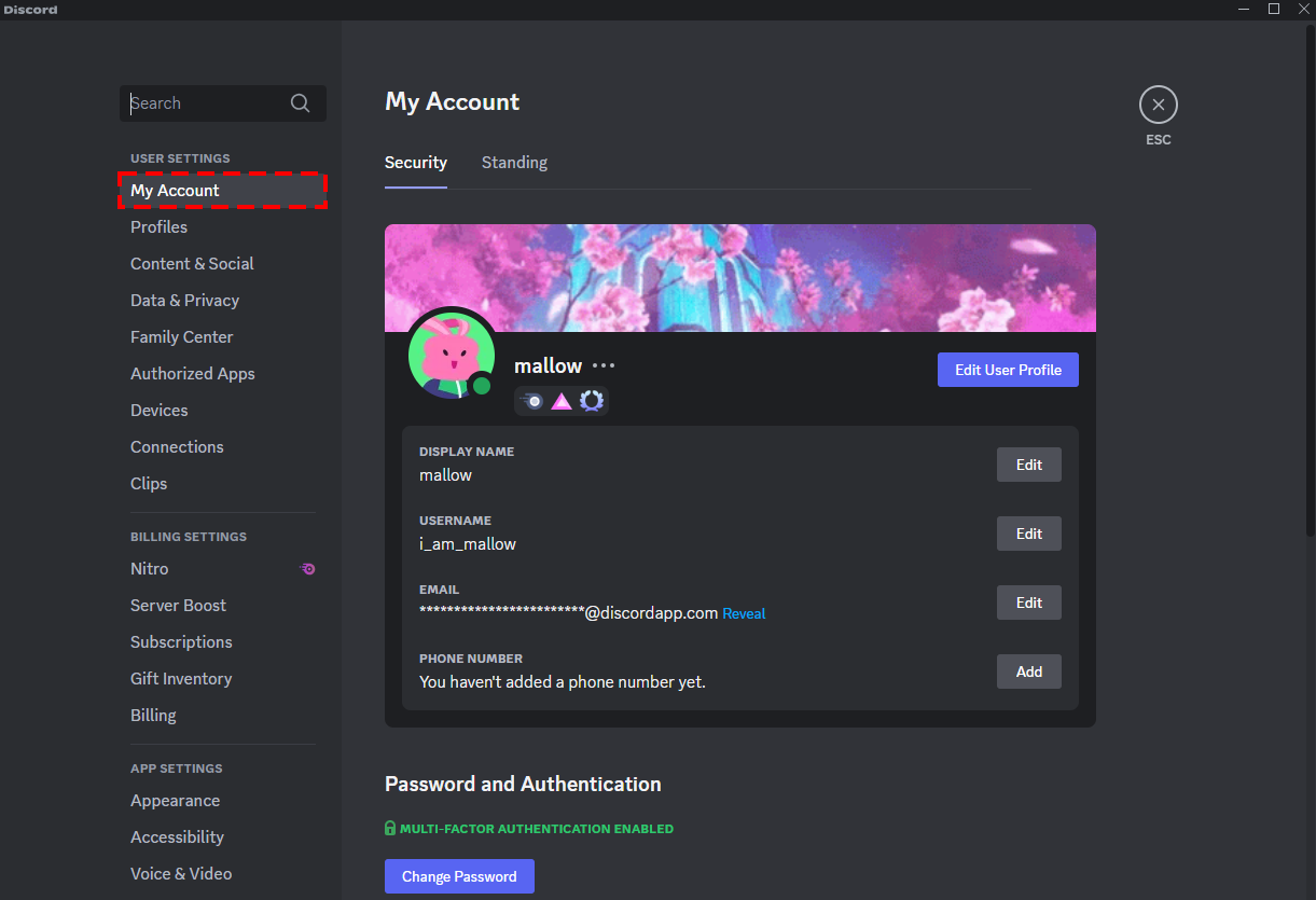 Discordアカウントのメールアドレスを変更する方法 – Discord
