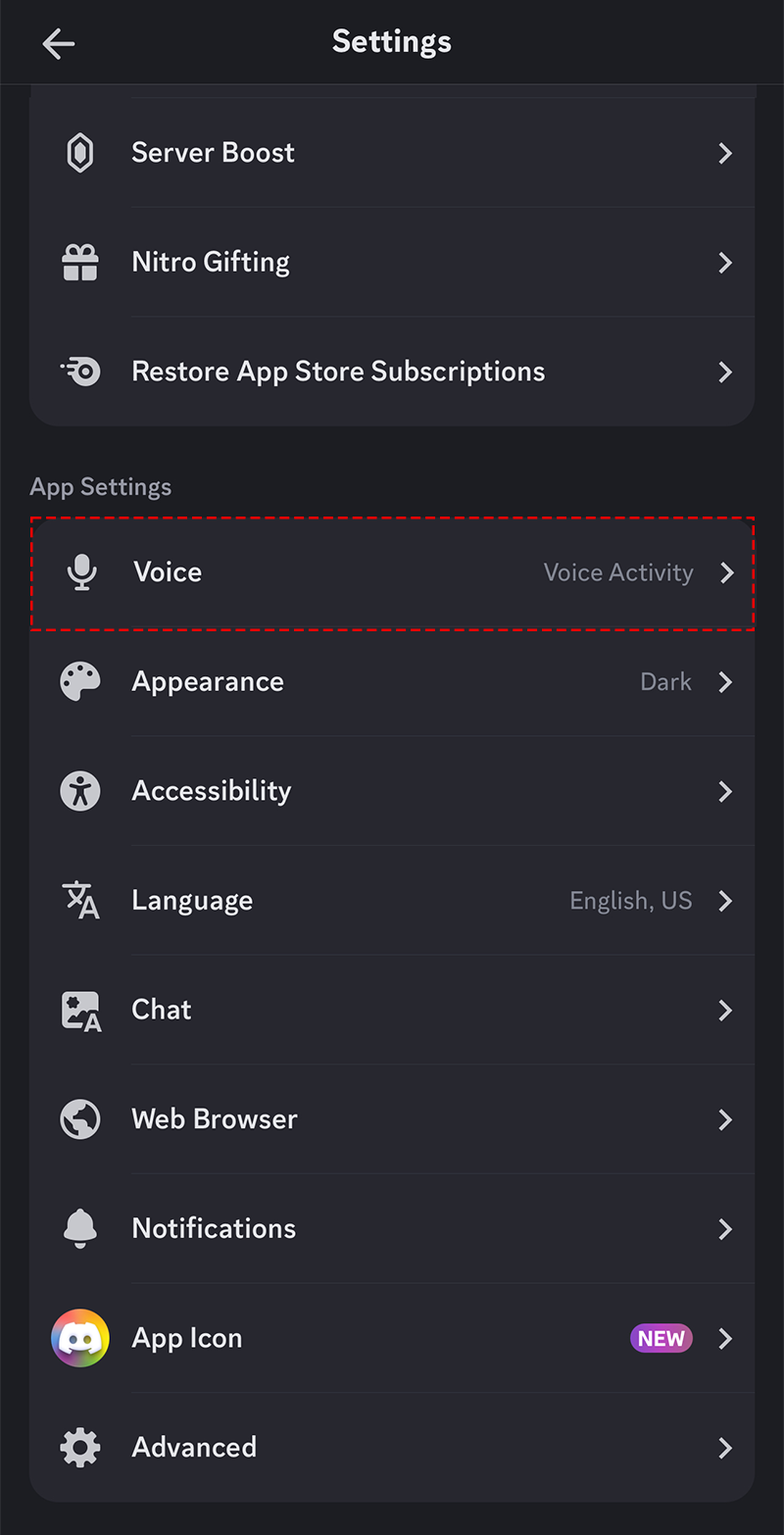 Go Liveと画面共有 – Discord