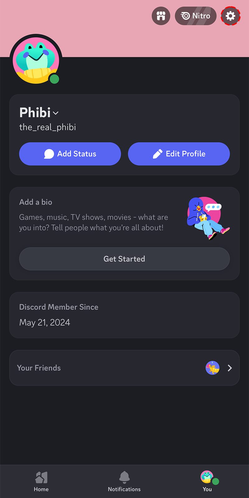 Go Liveと画面共有 – Discord