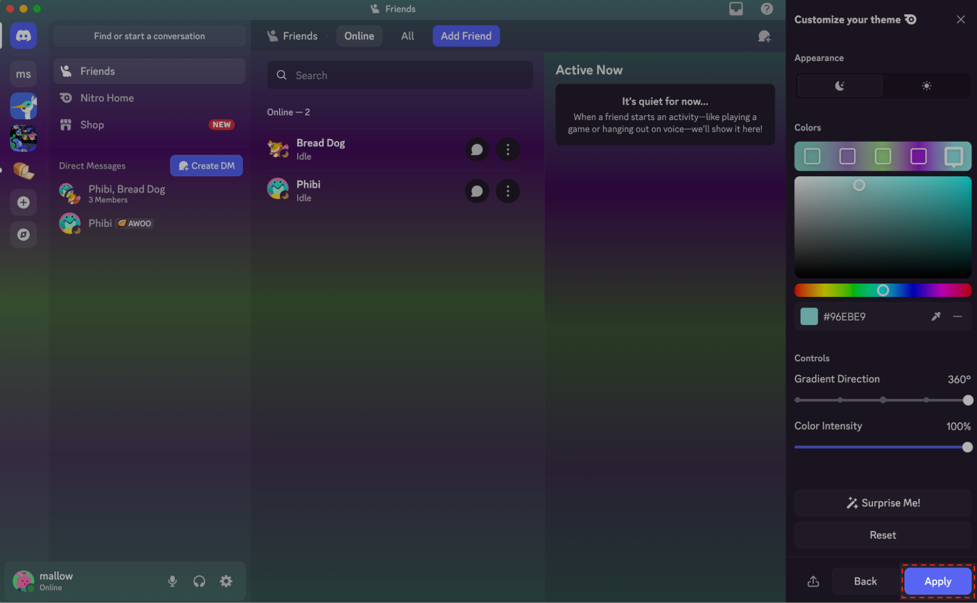 Discord カラーテーマを変更して外観設定をカスタマイズする – Discord
