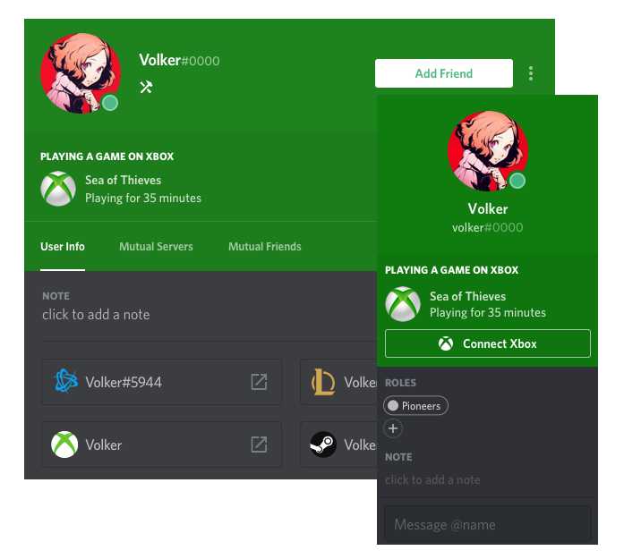 Discord Xbox Connection Discord