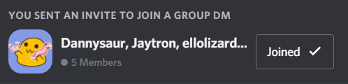 Instant Invite 102 - Group Invites – Discord