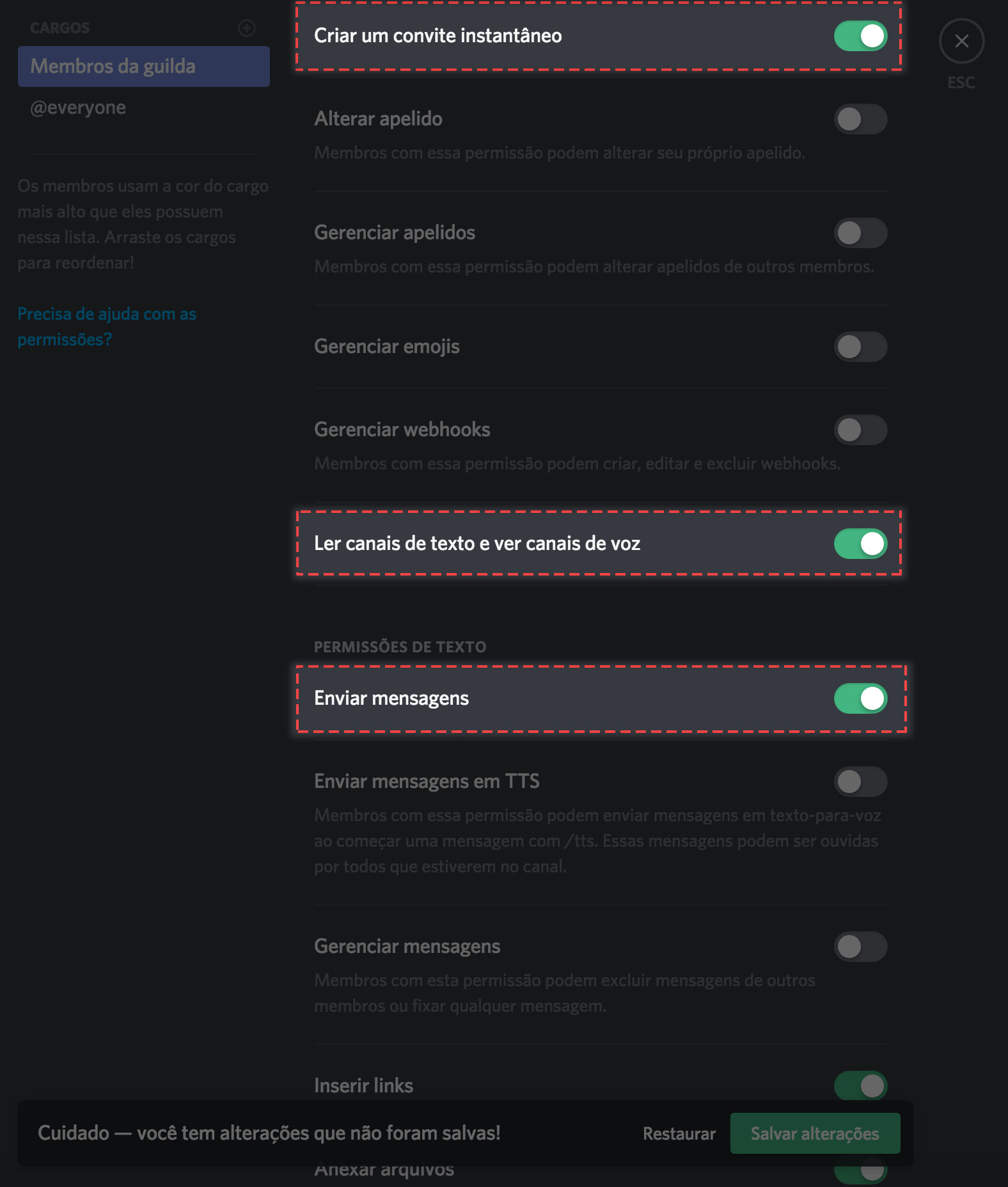 Como eu configuro um servidor privado sem usar senhas? – Discord