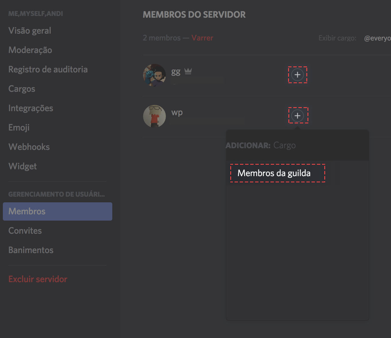 Eu vou fazer um servidor no Discord