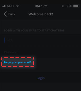I Forgot My Password Where Can I Set A New One Discord - forgot my password on roblox