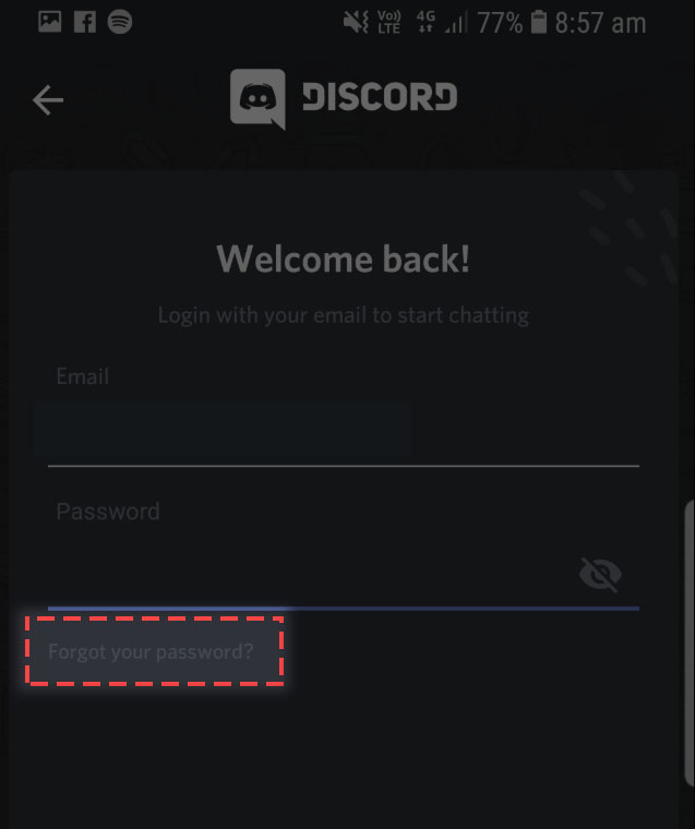 パスワードを忘れました どうやって新しいのを作るんですか Discord