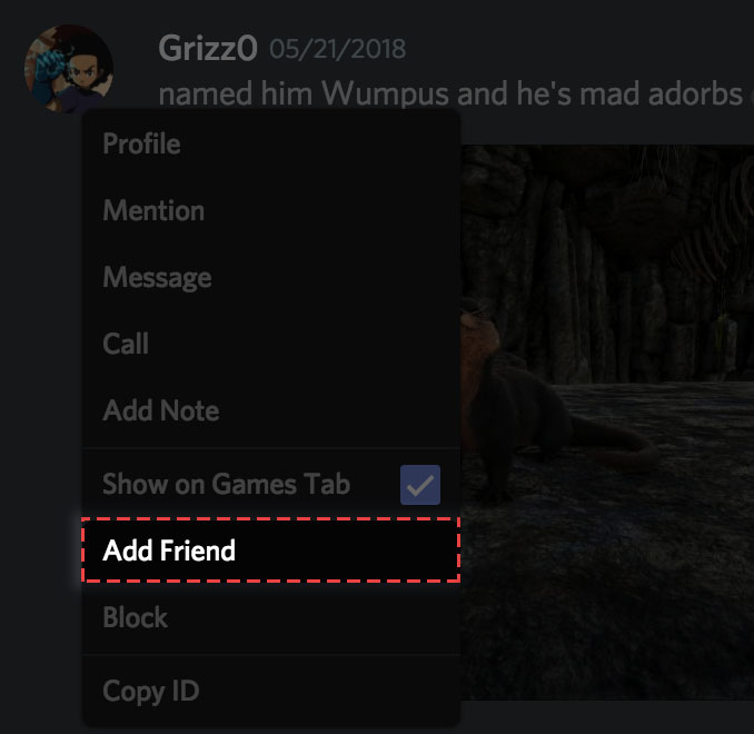 discord add person to call