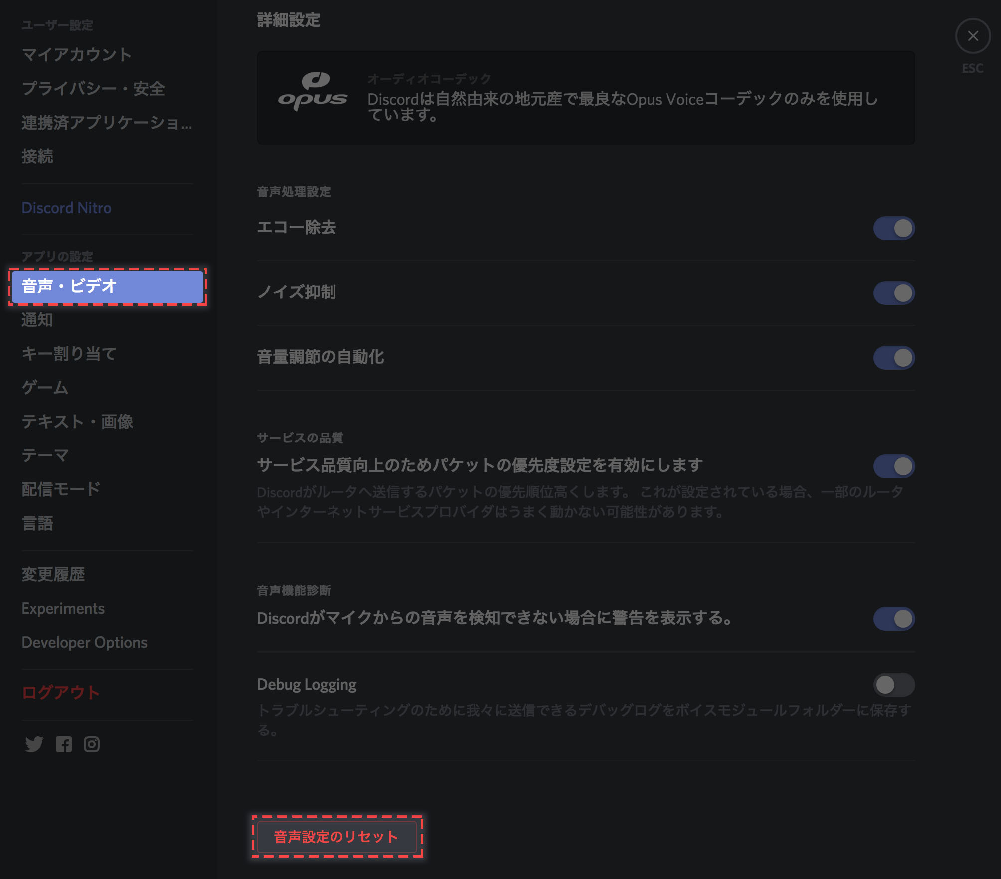 画面 共有 音声 Discord