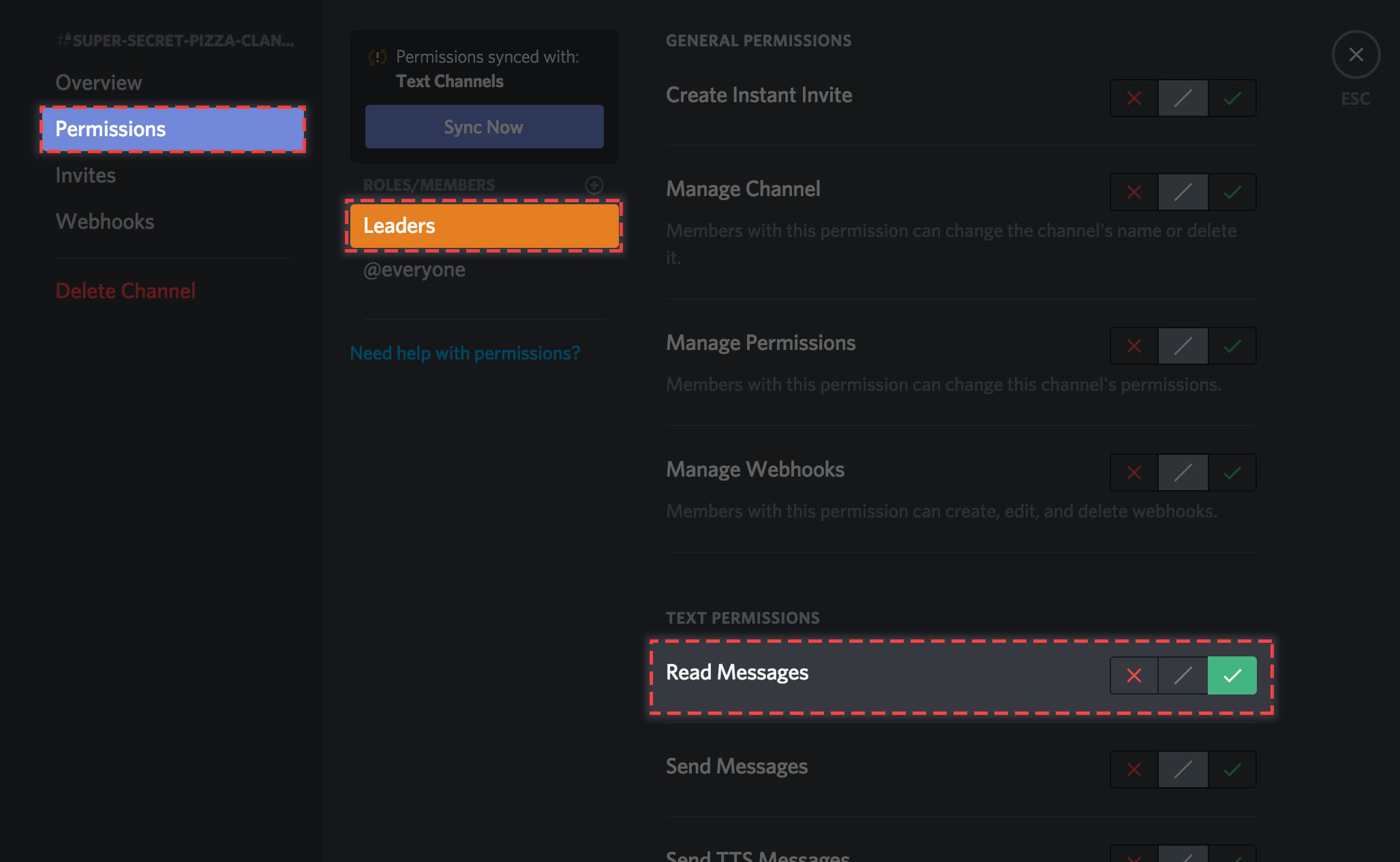 Tutorial Discord - Como configurar permissões do seu grupo/canal 