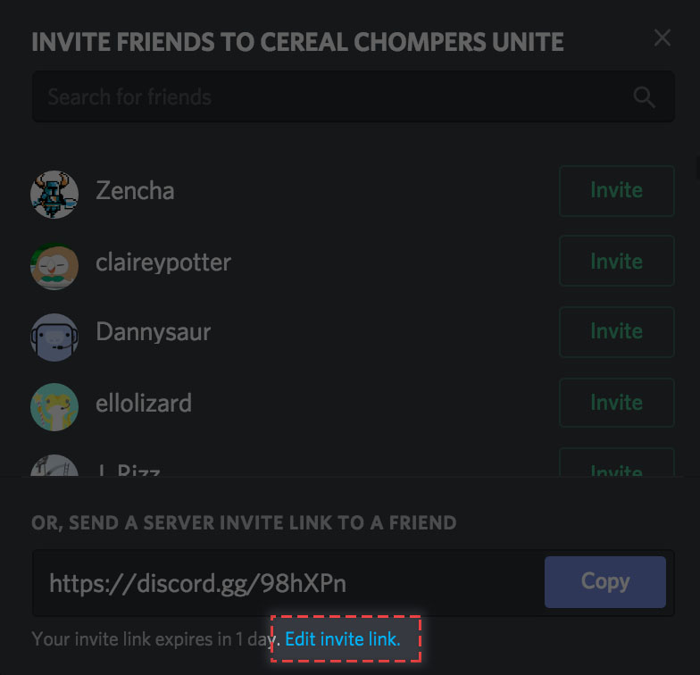 discord bot invite