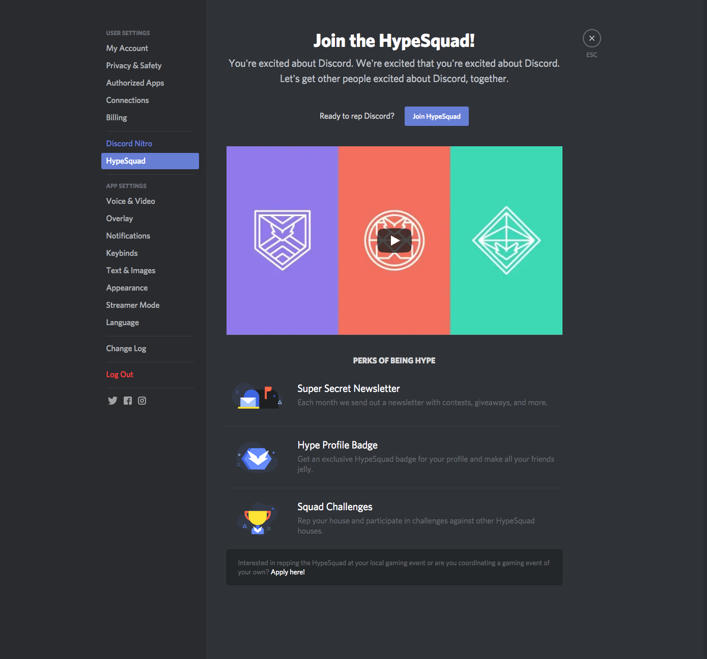 Discord — Nossa nova casa!