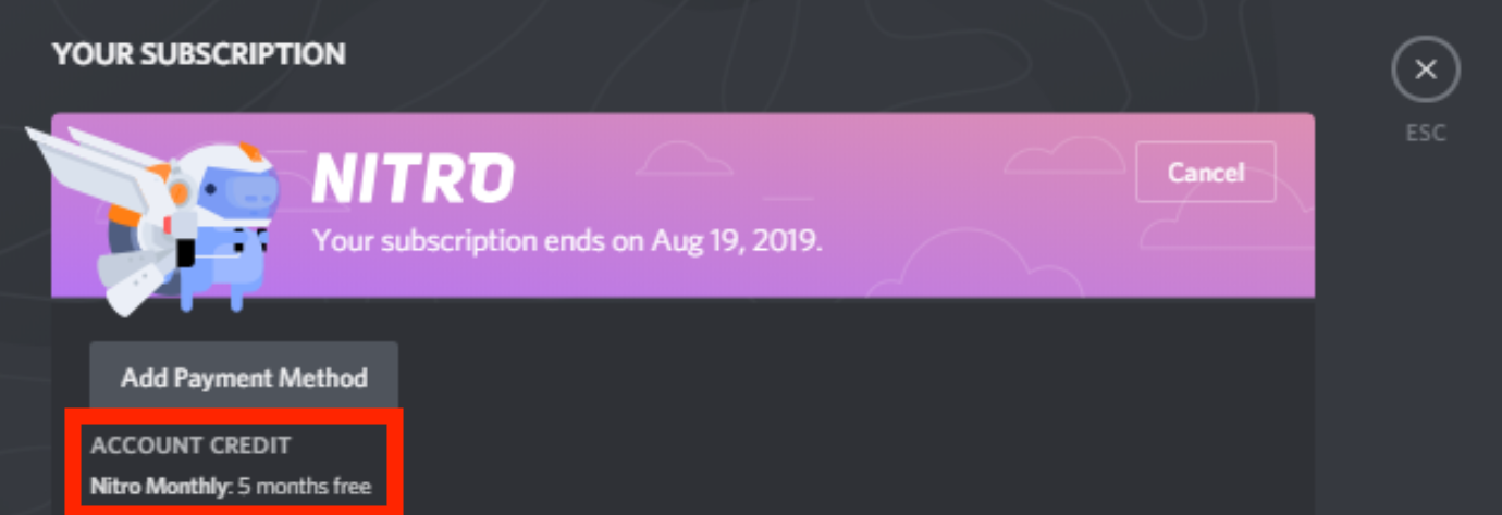 how to gift discord nitro